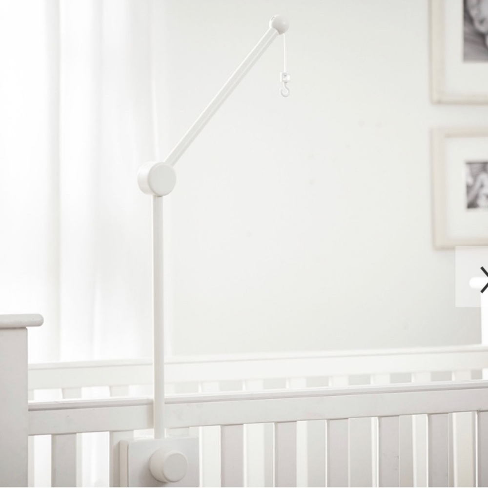 Pottery Barn Baby Wooden Crib Mobile Arm